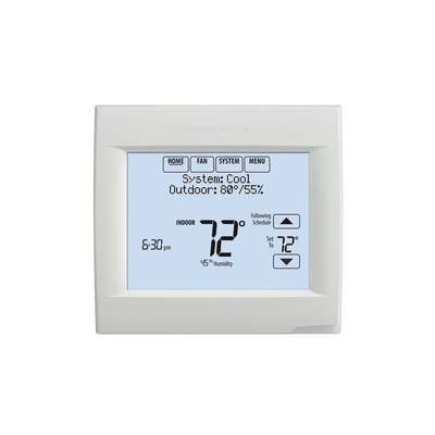 Imagen de Termostato Touch WiFi de 3 Etapas, 3 Calor / 2 Frío. Integrable con Lutron, VISIONPRO® 8000 Para Uso Residencial o Comercial.