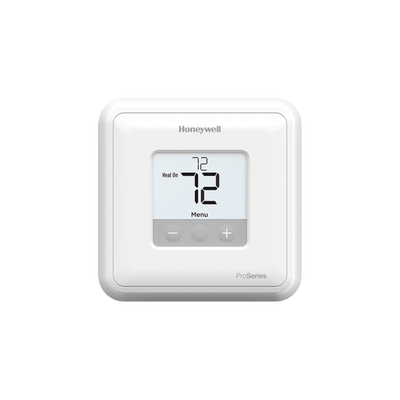 Imagen de Termostato para sistemas de una sola etapa, Calor y frio, no programable T1 Pro para sistemas de 24 Vac.