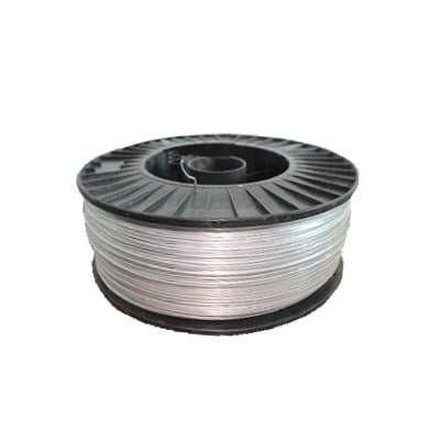 Imagen de Bobina de 500 Metros / Alambre de Aluminio Reforzado / 14 AWG / Para Intemperie / Ideal para Cercas Electrificadas
