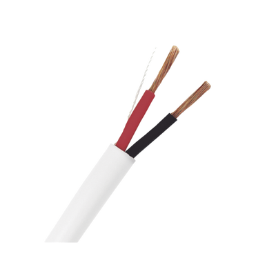 Imagen de Bobina de Cable 305 Metros: 2 x 16 AWG, Color Blanco, CMR, Para Sistemas de Seguridad y Alarmas