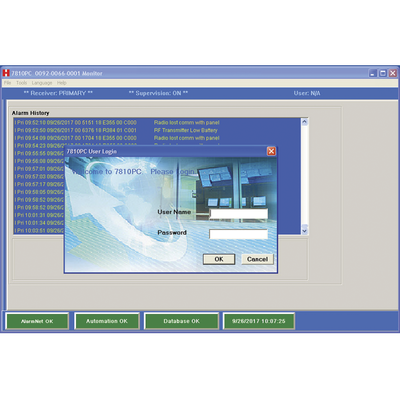 Imagen de Software de Recepcion de Eventos de Alarma por IP o 3G/4G No requiere IP Publica Fija o Servicios de Nombres de Dominio DDNS