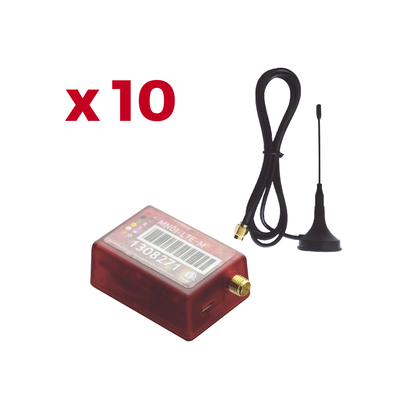 Imagen de KIt de 10 Comunicadores de Alarma MN01LTEM con Antena 4GLTEM and 5G / Incluyen 2 Años de Cobertura / Aplicación Gratuita / Cero Configuración / Compatible Honeywell/DSC/CROW/PIMA