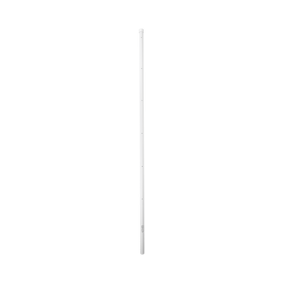 Imagen de Poste de Esquina para Cerca Electrificada. Tubo Galva. de 1.4 m, cal. 18 de 1" Diam. + Pintura Blanca. Ideal para 6 Aisladores