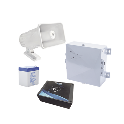 Imagen de Cerco Eléctrico INTELIGENTE WIFI para PROTECCIÓN EN CASAS, NEGOCIOS, BODEGAS,ETC. Aplicación Celular Gratuita