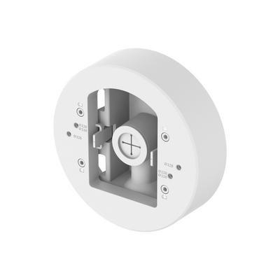 Imagen de Montaje adaptador para instalacion en poste de camaras Domo y Bala serie X o P marca Hanwha