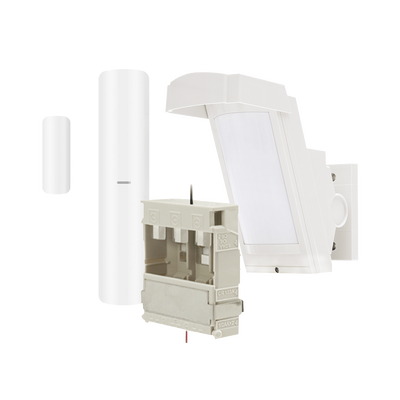 Imagen de Detector de Movimiento PIR Antimascara / 100% Exterior /  Inalámbrico / Hasta 12 metros a 85°; de cobertura/ Instalación a 3 metros / Incluye transmisor DS-PDMC-EG2-WB(B) para paneles AXPRO
