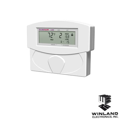Imagen de Detector de temperatura y humedad, capacidad 2 zonas, incluye una zona con sensor de temperatura y 1 zona libre