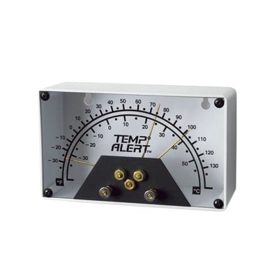 Imagen de Detector analógico de temperatura ajuste de alarma por alta y baja temperatura