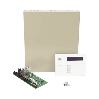 Imagen de Panel de Alarma de 48 Zonas con Teclado Alfanumérico y Receptor Inalámbrico Interconstruido