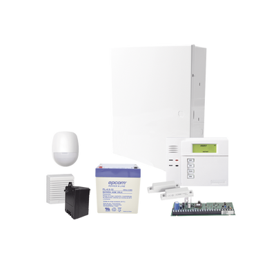 Imagen de Sistema de Alarma VISTA48LA con Sensor de Movimiento, Contactos Magneticos, Sirena de 15 Watts, Bateria y Transformador