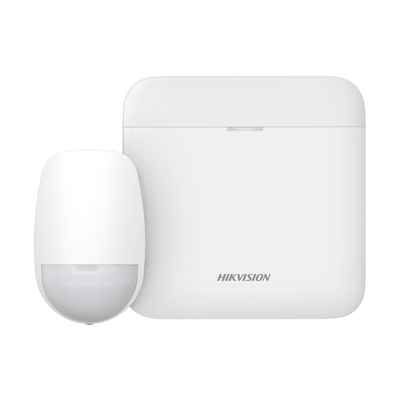 Imagen de (AX PRO) KIT de Alarma AX PRO / Incluye: 1 Hub con batería de respaldo / 1 Sensor PIR / Wi-Fi / Compatible con Hik-Connect P2P