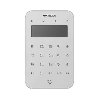 Imagen de (AX PRO) Teclado Inalámbrico con Pantalla LCD para Armado y Desarmado / Funciones de Automatización para control de Relevadores