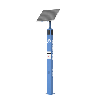 Imagen de Estación de Pánico de Alarma Solar / Comunicación 4G / Cámara de 2 Megapixel / Audio de Dos Vías / Exterior IP65 / IK10 / Micro SD