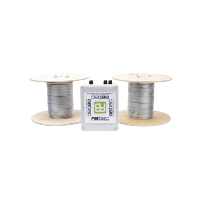Imagen de Kit de Cable Sensor Para Cerca Ciclonica IRONCLAD / 150 METROS / 2 ZONAS; 75 METROS POR ZONA / Sin Falsas Alarmas por Viento / TODO Incluido/TARJETA LPU400/ Calibración por Software