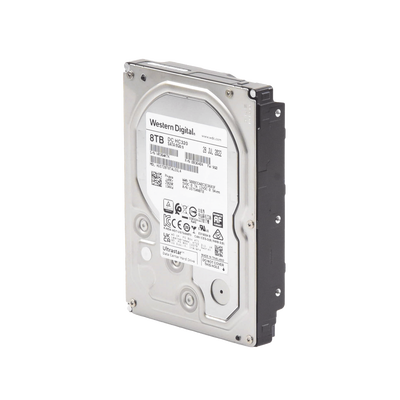 Imagen de Disco Duro Enterprise 8 TB / Wester Digital (WD) / Serie Ultrastar / Recomendado para Data Center y NVRs de Alta Capacidad / Alto Performace