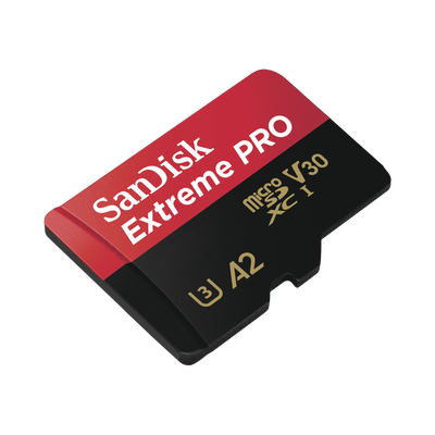 Imagen de Memoria Micro SD de 128 GB / EXTREME PRO / Uso en Drones - Action Cam - Cámaras Fotograficas / Incluye Adaptador