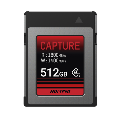 Imagen de Memoria CFexpress tipo B / Clase 10 de 512 GB / Especializada para Cámaras de Fotografía y Video  / 1800 MB/s Lectura / 1700 MB/s Escritura