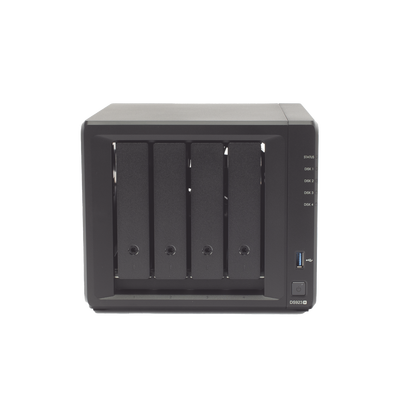 Imagen de Servidor NAS de 4 Bahías (Expandible a 9 Bahías) / Hasta 162 TB / Servicio Nube Gratis (P2P) / Administración Remota y Respaldo Programado