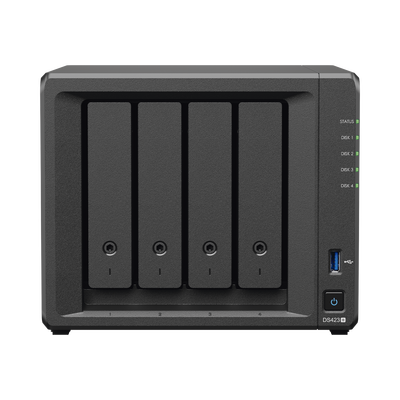 Imagen de Servidor NAS de 4 Bahías  / Hasta 72 TB / Servicio Nube Gratis (P2P) / Administración Remota y Respaldo Programado
