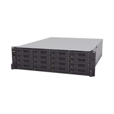 Imagen de Servidor NAS para Rack (3 U) de 16 Bahías (Expandible a 40 Bahías) / Hasta 720 TB / 16GB RAM / Servicio Nube Gratis (P2P) / Administración Remota y Respaldo Programado