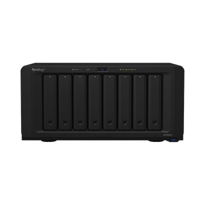 Imagen de Servidor NAS de escritorio con 8 bahías / Expansible a 18 bahías / Hasta 256 TB / 8GB de RAM