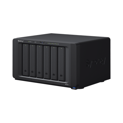 Imagen de Servidor NAS de 6 Bahías (Expandible a 16 Bahías) / Hasta 288 TB / 4 GB RAM / Servicio Nube Gratis (P2P) / Administración Remota y Respaldo Programado