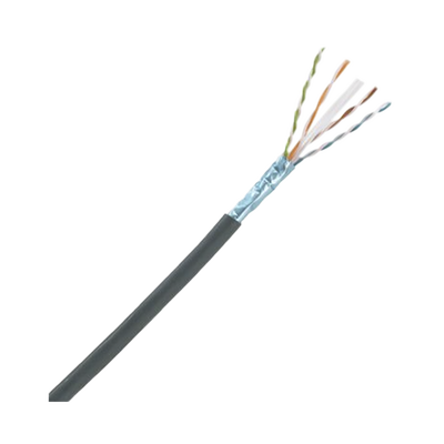 Imagen de Bobina de Cable Planta Externa con Gel, de 4 pares, Cat6A, UTP, Color Negro, 305m