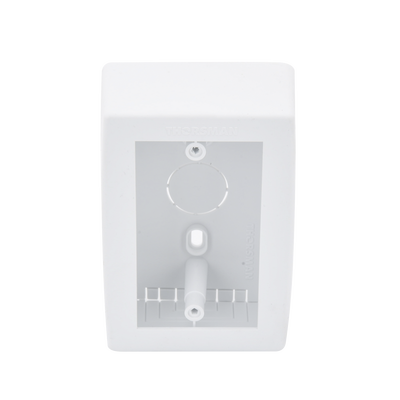 Imagen de Caja de Registro Universal, color blanco de PVC auto extinguible (7902-02001)
