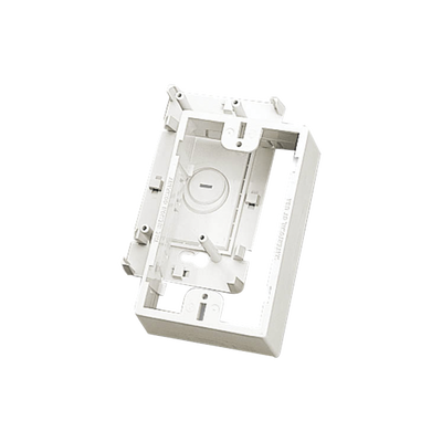 Imagen de Caja de Montaje Superficial, Para Placas de Pared (Face Plates), Color Blanco