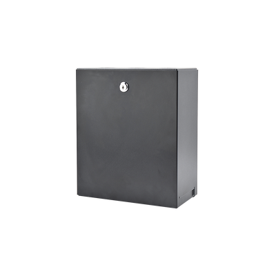 Imagen de Gabinete con Punto de Consolidación de 24 Puertos, Compatible con conectores Keystone, Instalación en Pared o techo falso, Se envía el Gabinete Armado.