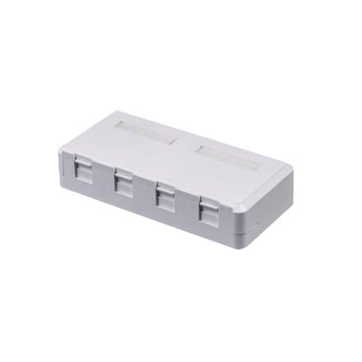 Imagen de Caja de pared de 4 puertos sin jack