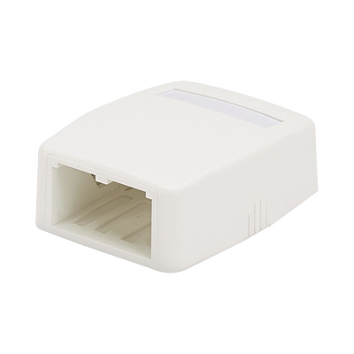 Imagen de Caja de Montaje en Superficie, Para 2 Módulos Mini-Com, Color Blanco