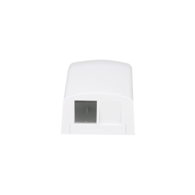 Imagen de Caja de Montaje en Superficie, Para 2 Módulos Keystone, Color Blanco