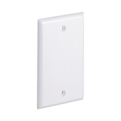 Imagen de Placa de Pared Ciega Universal, Material ABS, Color Blanco