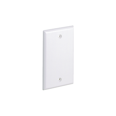Imagen de Placa de Pared Ciega Universal, Color Blanco