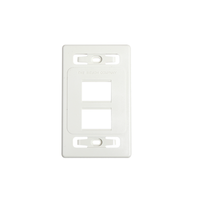 Imagen de Placa de pared modular MAX, de 4 salidas, color blanco, versión bulk (Sin Empaque Individual)