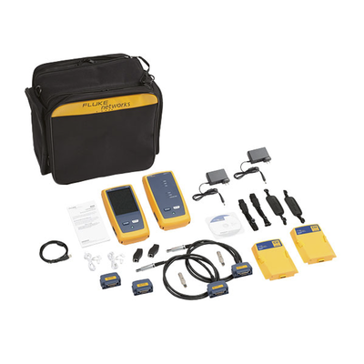 Imagen de Certificador DSX-8000 para Cable de Cobre Cat5e, Cat6, Cat6A y Cat8, Precisión de Nivel VI/2G (2 GHz), Con WiFi Integrado y Pantalla LCD de 5.7 in, Versión Internacional
