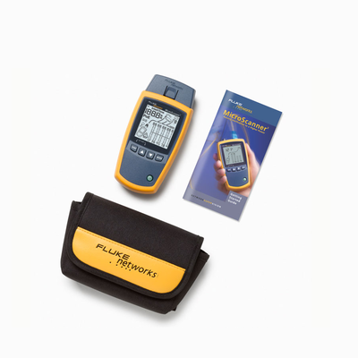 Imagen de Verificador de Red MicroScanner2, para Comprobación de Redes de Voz, Datos y Video, Con Pantalla LCD Retroiluminada