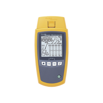 Imagen de Verificador de Red MicroScanner PoE, para Comprobación de Redes de Voz, Datos, Video y PoE 802.3af, at, bt y UPOE, Con Pantalla LCD Retroiluminada