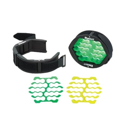 Imagen de Herramienta Para Peinado y Organización de Cables, Incluye Organizador Verde para Diámetros de Cables de 4.6 a 6.3 mm y Amarillo Para 5.9 a 7.9 mm