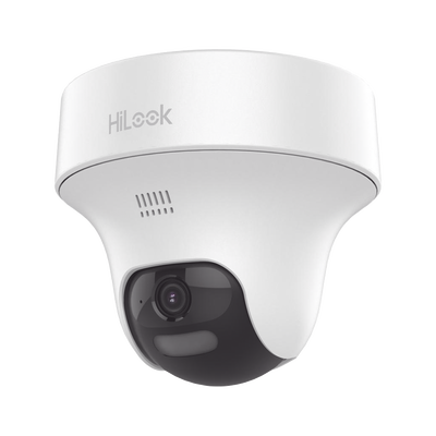 Imagen de [Audio Bidireccional + Dual Light + ColorVu] Turret PT TURBOHD 2 Megapixel (1080p) / Lente 3.6 mm / 25 mts IR EXIR + 20 mts Luz Blanca / Micrófono y Bocina Integrado / Exterior IP67 / dWDR