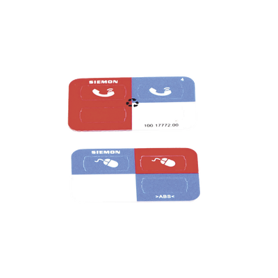 Imagen de Icono UltraMax para identificación de Jacks, Color Rojo, Bolsa con 100 Piezas