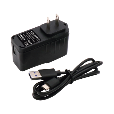 Imagen de Adaptador de pared de 5 Vcc, @ 3 A con micro-USB tipo C