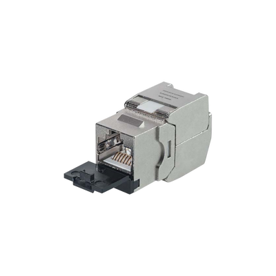 Imagen de Módulo Jack STP Keystone Toolless (Sin herramienta) CAT6A con tapa
