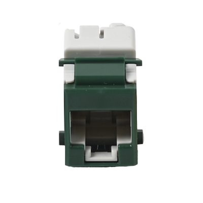 Imagen de Jack UltraMAX Cat5e, UTP, Tipo Keystone, Color Verde, Punch Down