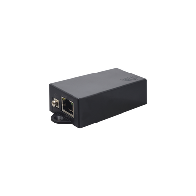 Imagen de Inyector PoE 30W / PoE 802.3 af/at / 48V / Conexión plug and play / Alcance de hasta 100 metros / Aplicaciones CCTV