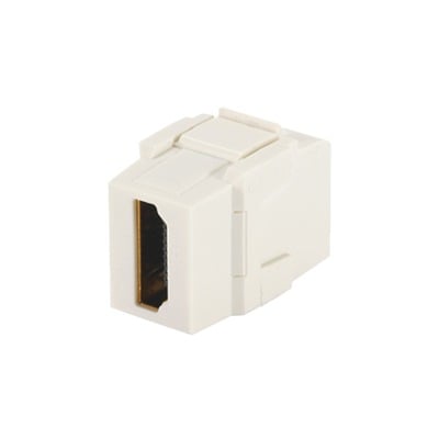 Imagen de Módulo Acoplador HDMI 2.0, Hembra a Hembra Tipo-A, Categoría 2, Keystone, Color Blanco