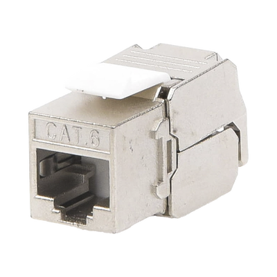 Imagen de Módulo Jack Keystone Cat6 Blindado (STP) sin herramienta (toolless)