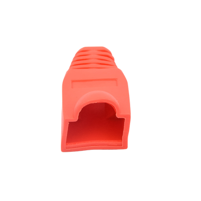 Imagen de Bota Plástica para protección de Plug RJ45, Color Rojo