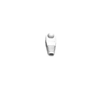 Imagen de Bota Plástica para protección de Plug RJ45, Color Blanco